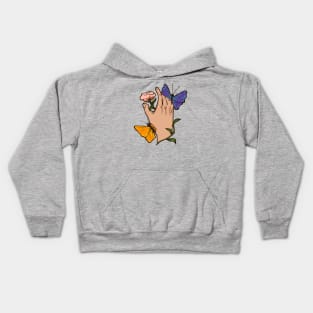 Nature hand Kids Hoodie